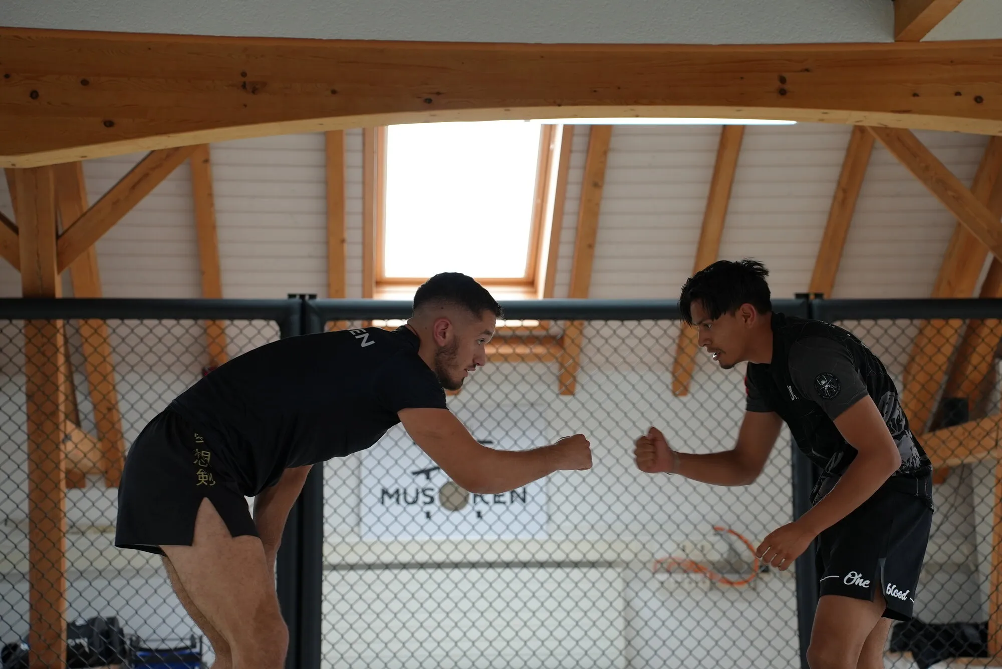 Entrée de projection — lutte debout en MMA au dojo Musōken